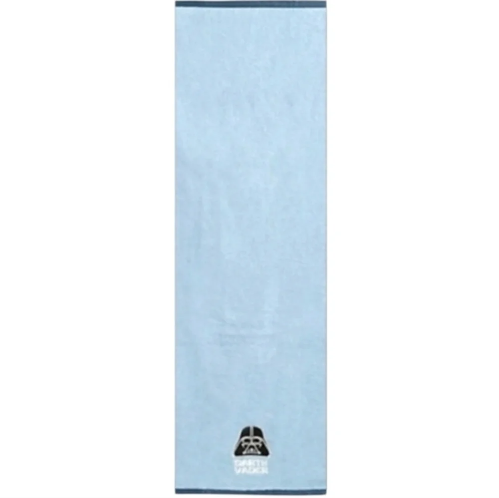 Disney Star Wars Embroidered Darth Vader Blue Bath Towel New with Tags